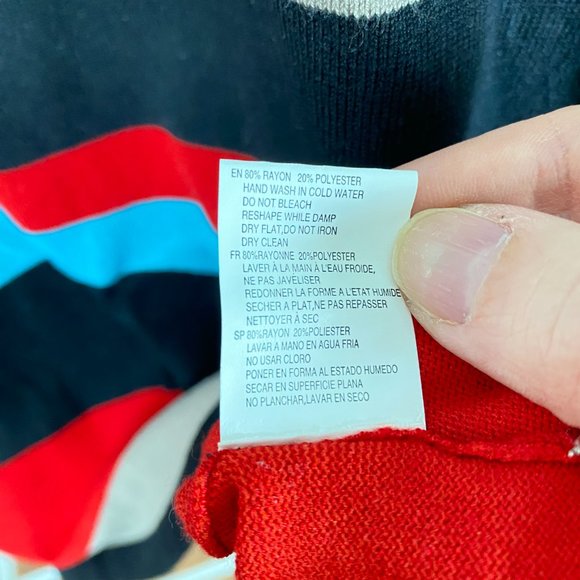 Ripe Multi-coloured Tight Mini Bodycon Short Sleeved Knit Dress - Picture 9 of 11